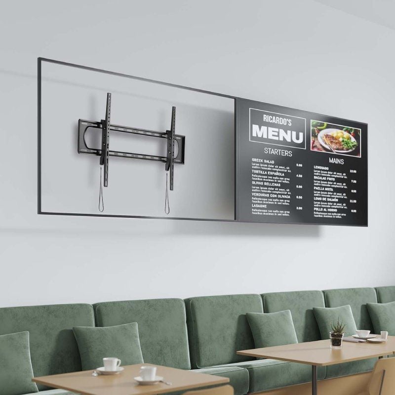Suporte de Parede Inclinável Aisens Wt120t-243 para TV 60-120" / Até 160kg