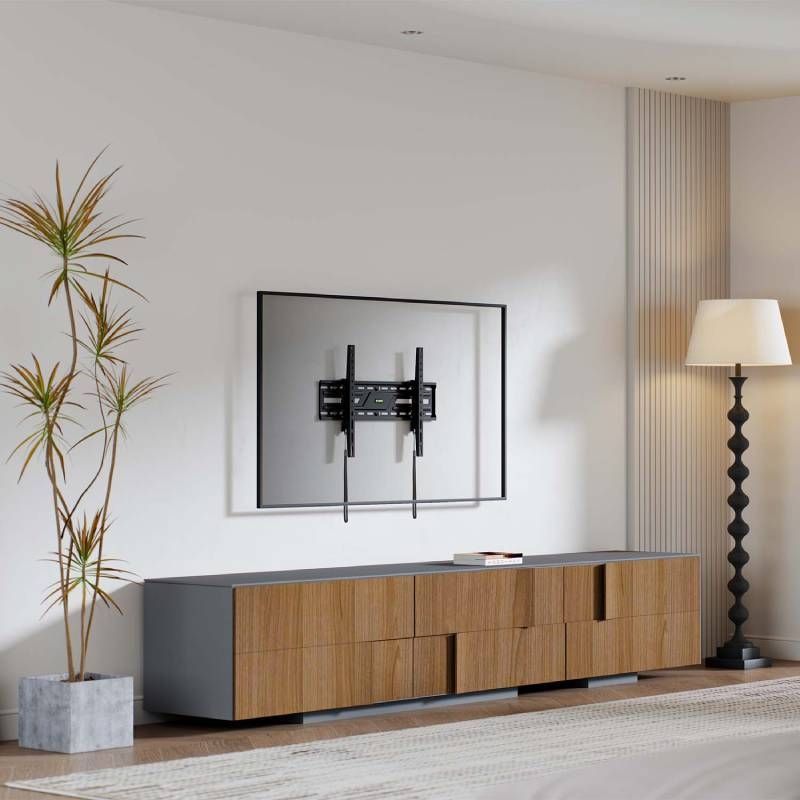 Suporte de Parede Inclinável Aisens Wt86t-315 para Televisores de 37-86" / Até 75kg