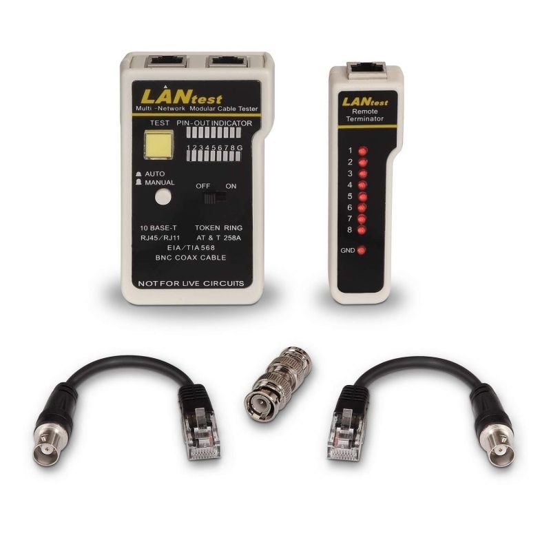 Testador Aisens A142-0314 para Rj11-rj12-rj45 / Coaxial