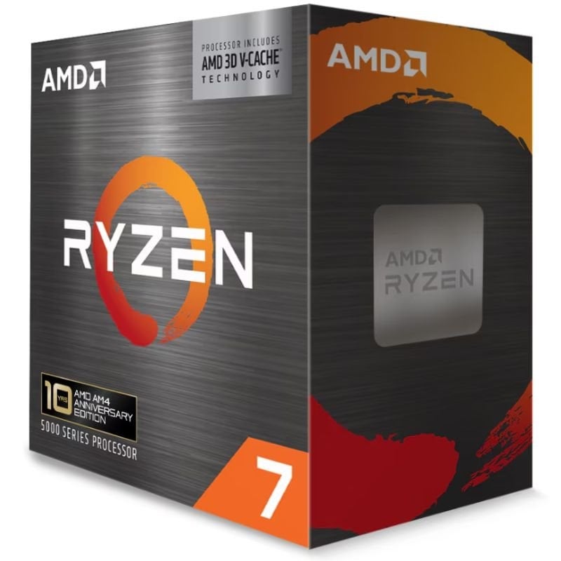 Processador AMD Ryzen 7 5800X3D 3,4 Ghz, Soquete AM4