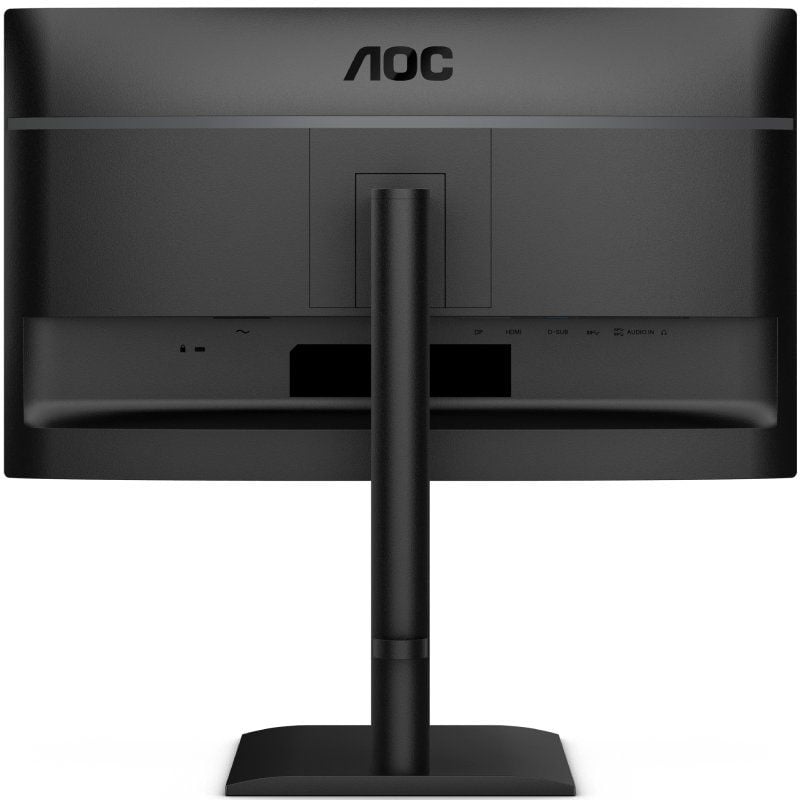 Monitor Profissional AOC 24E4U 23,8" / Full HD / Ajustável em Altura / Preto