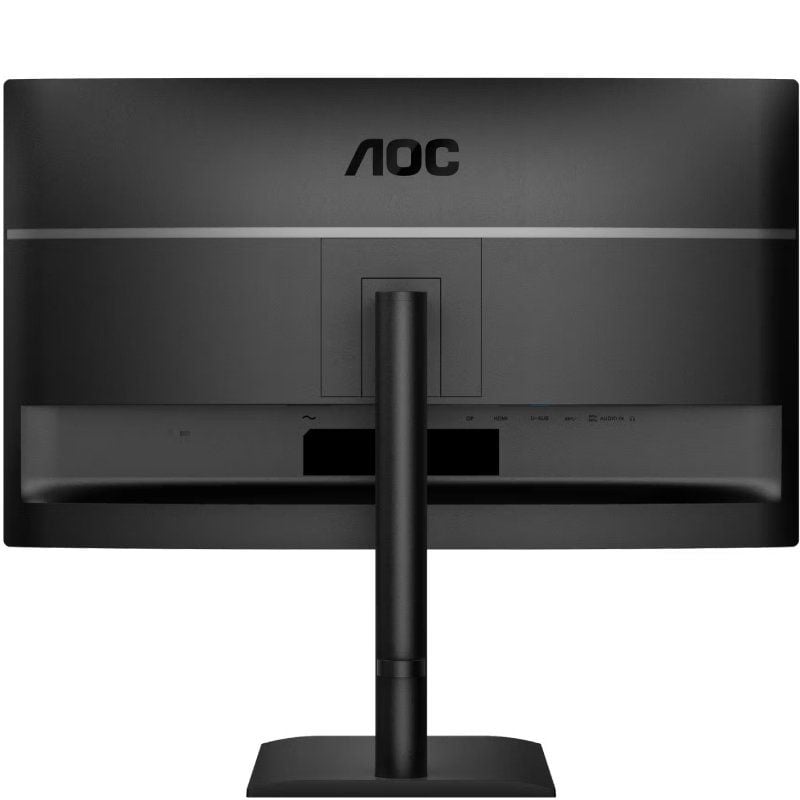 Monitor Profissional AOC 27E4U 27" / Full HD / Multimédia / Ajustável em Altura / Preto