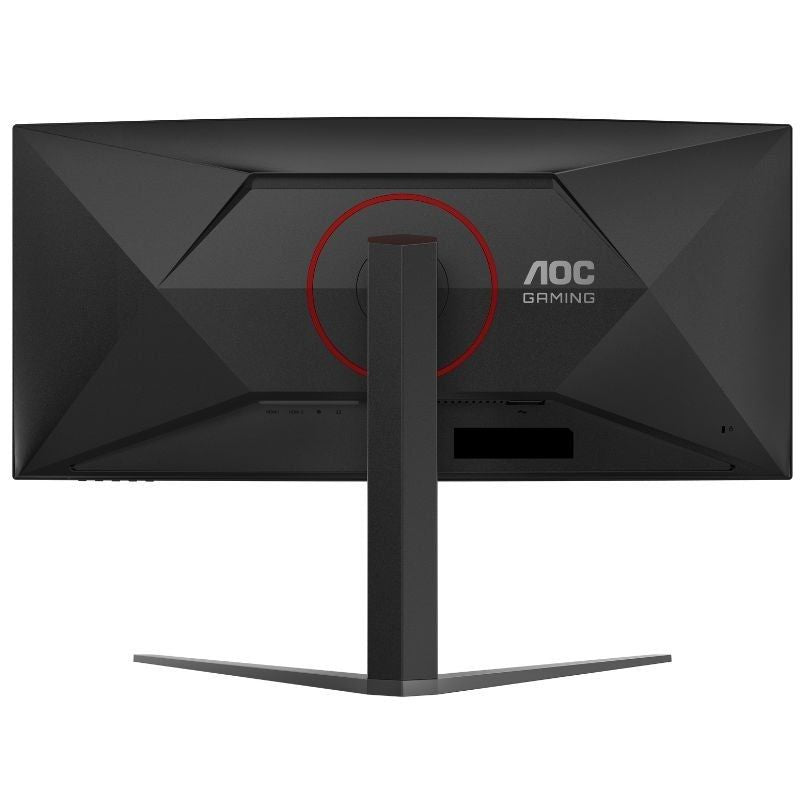 AOC CU34G4 34" / WQHD / 1ms / 180hz / VA / Ajustável em Altura / Preto / Monitor de Jogos Ultra Lar…