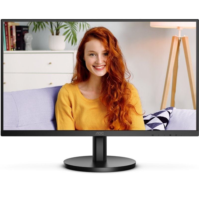 Monitor Profissional AOC U27B3A 27" / 4K / Multimédia / Ajustável em Altura / Preto
