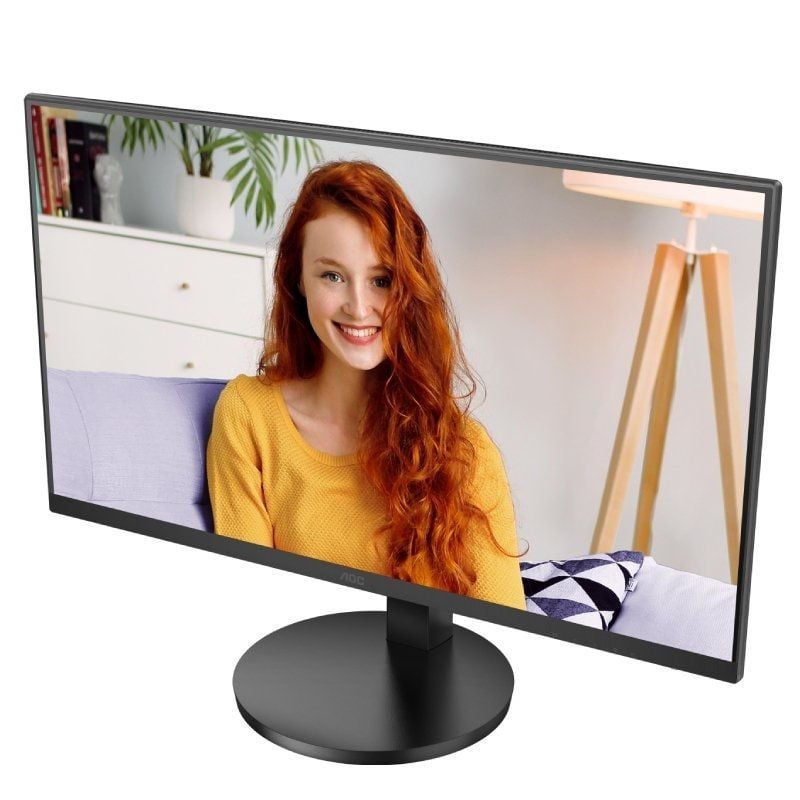 Monitor Profissional AOC U27B3AF 27" / 4K / Multimédia / Ajustável em Altura / Preto