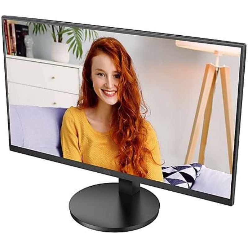 Monitor Profissional AOC U27B3CF 27" / 4K / Multimédia / Ajustável em Altura / Preto