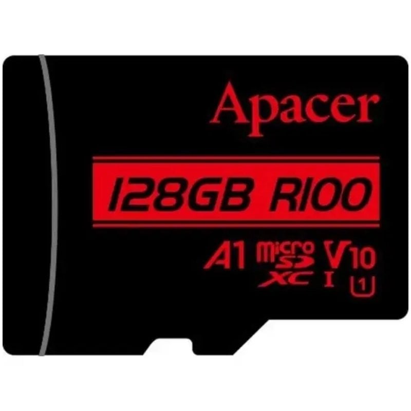 Cartão de Memória Apacer 128 GB XC UHS 1 com Adaptador / Classe 10 / 100 MB / S