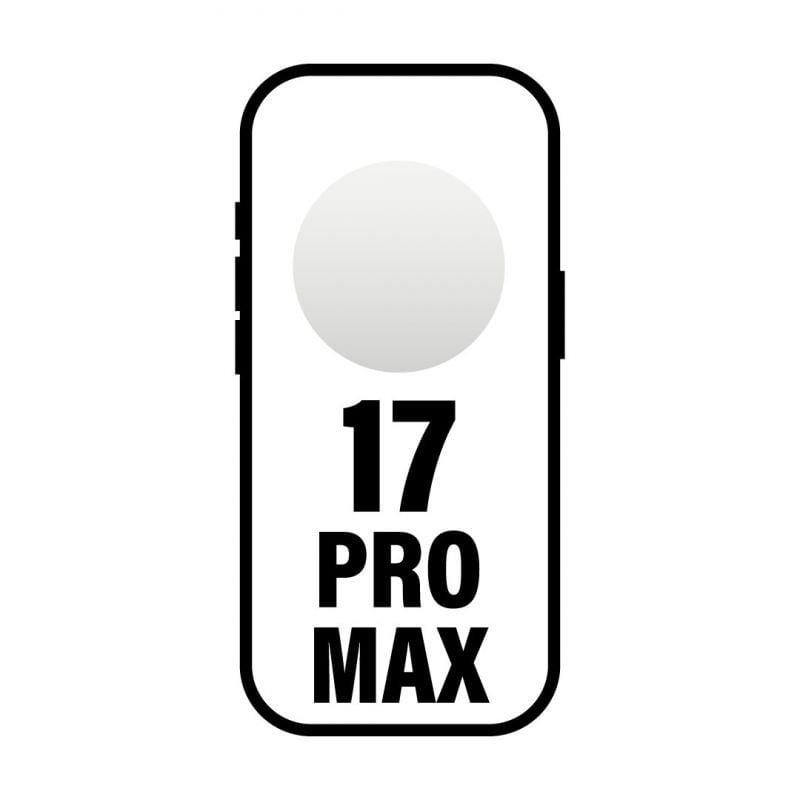 Smartphone Apple Iphone 17 Pro Max 256GB / 6,9" / 5G / Prateado