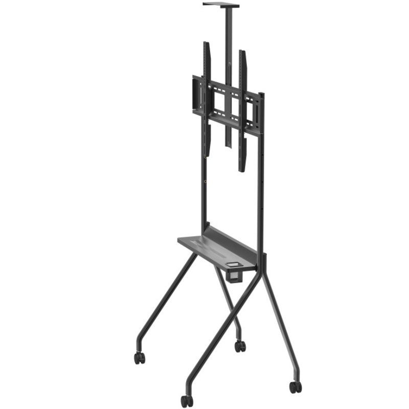 Approx Appisstd Suporte de Chão com Rodízios para Televisores de 49-90" / Até 100kg