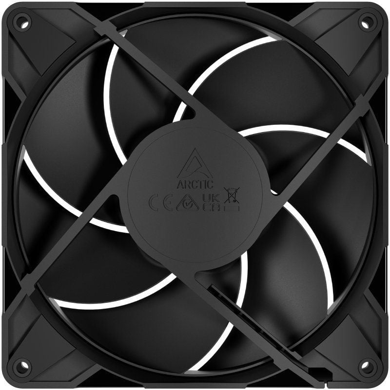 Ventilador Arctic P14 PWM PST / 14cm / Preto