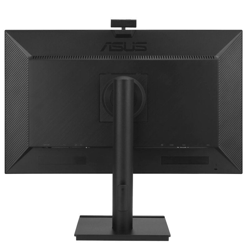 Monitor Profissional Asus BE249QFK 24" / Full HD / Webcam / Multimédia / Ajustável em Altura / Preto