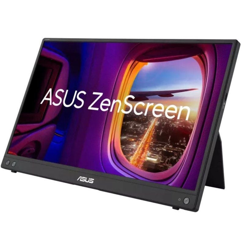 Monitor para Computador Portátil Asus Zenscreen MB16AHV 15,6" / Full HD / Preto