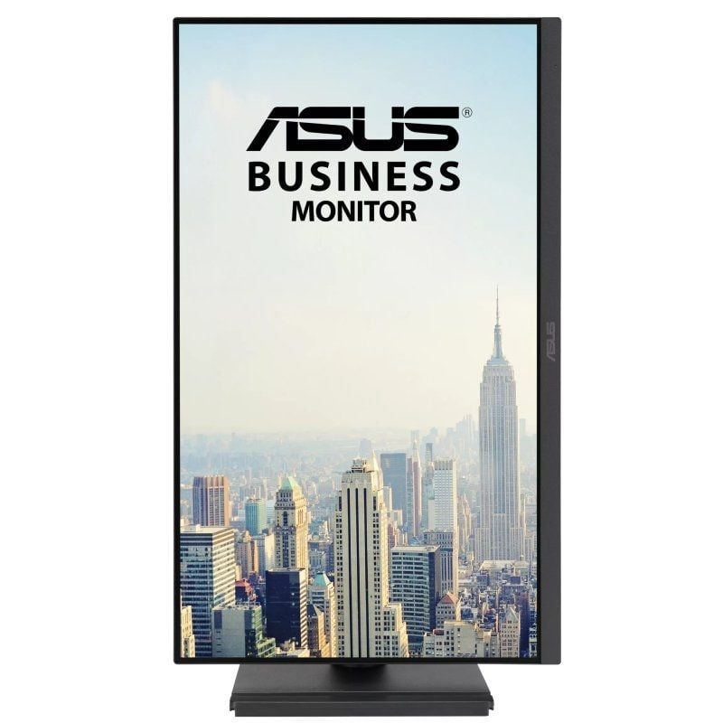 Monitor Profissional Asus VA249QGSE 24" / Full HD / Multimédia / Ajustável em Altura / Preto