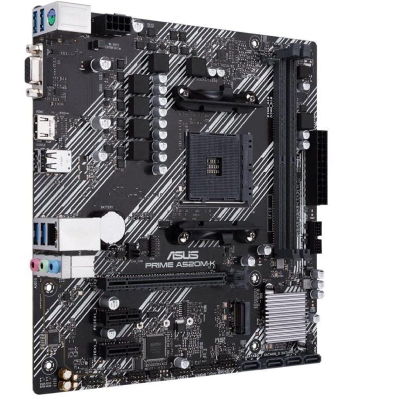 Placa-mãe Asus Prime A520m-k Socket AM4 / Micro ATX