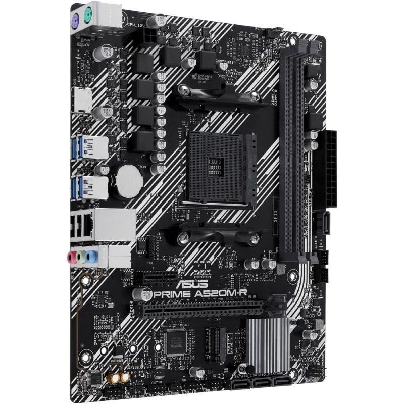 Placa-mãe Asus Prime A520m-r Socket AM4 / Micro ATX