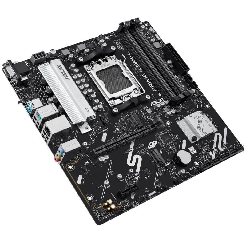 Asus A620am-a-csm Soquete AM5 / DDR5 / PCIe 4.0 / Placa-mãe Micro ATX