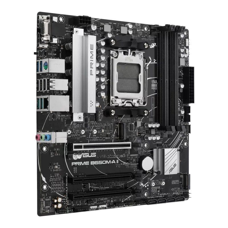Placa-mãe Asus Prime B650m-a Ii-csm / Socket AM5 / Micro ATX