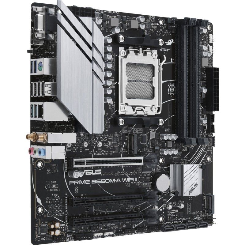 Placa-mãe Asus Prime B650m-a WIFI II Socket AM5 / Micro ATX
