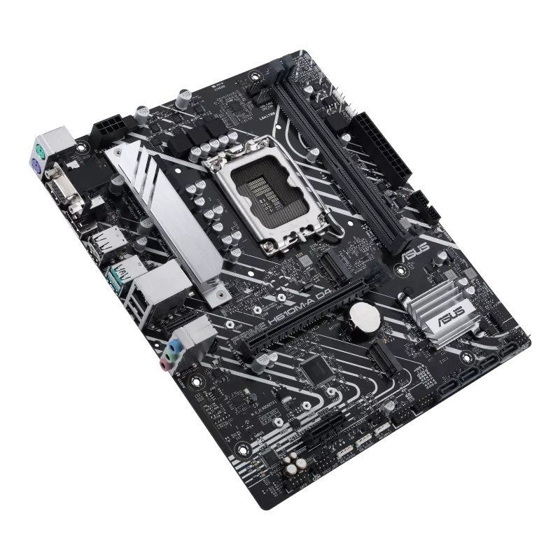 Placa-mãe Asus Prime H610m-a D4-csm / Socket 1700 / Micro ATX