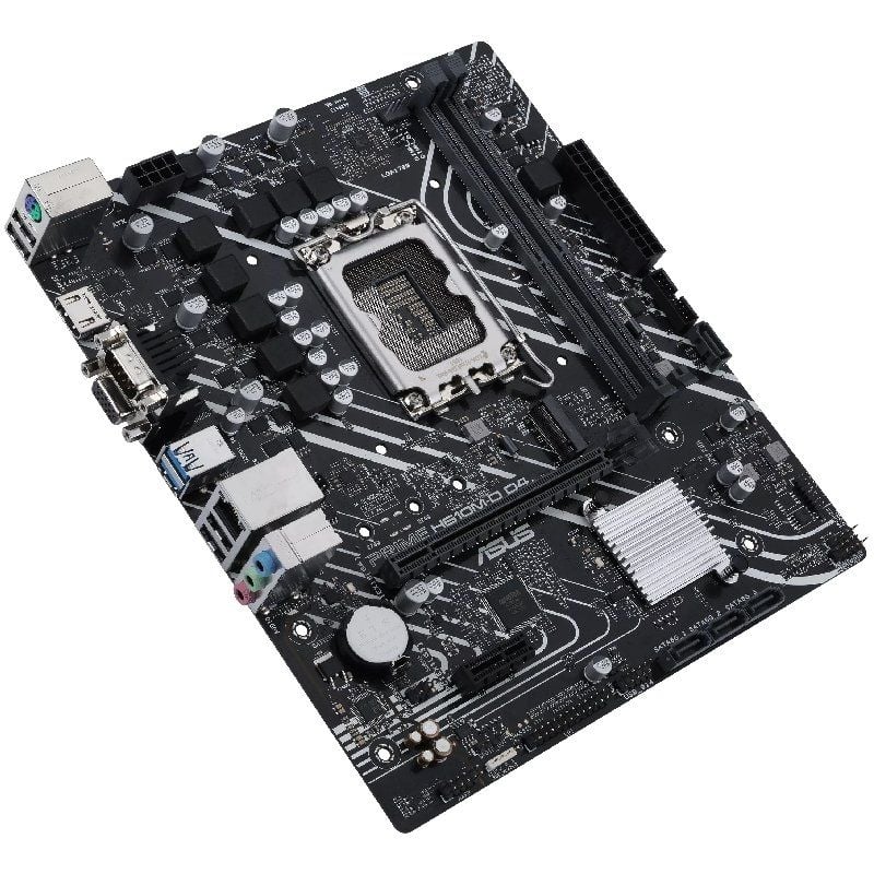 Placa-mãe Asus Prime H610m-d D4 / Socket 1700 / Micro ATX