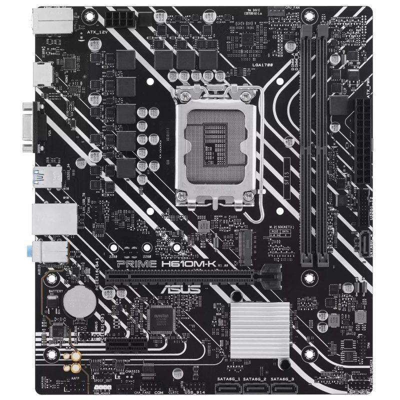 Placa-mãe Asus Prime H610m-k Socket 1700 / Micro ATX