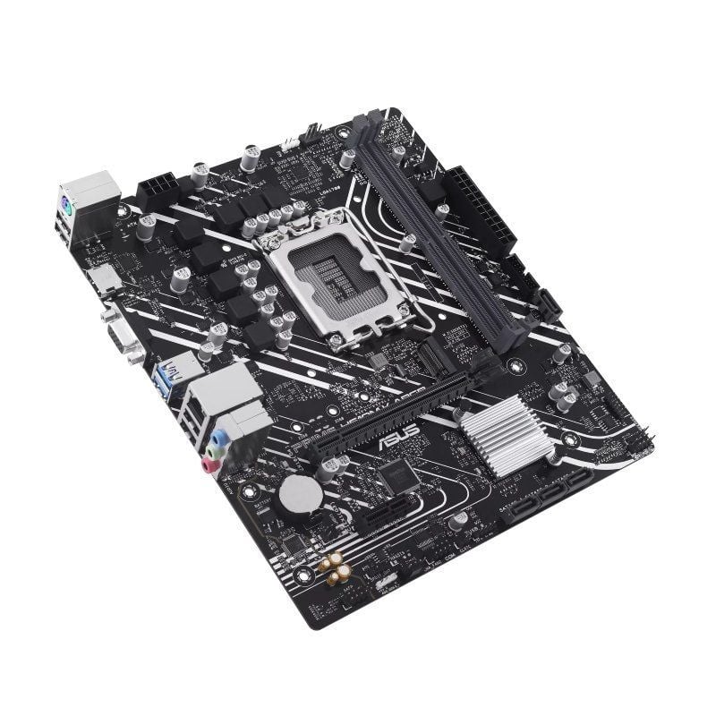 Placa-mãe Asus Prime H610m-k ARGB Socket 1700 / Micro ATX