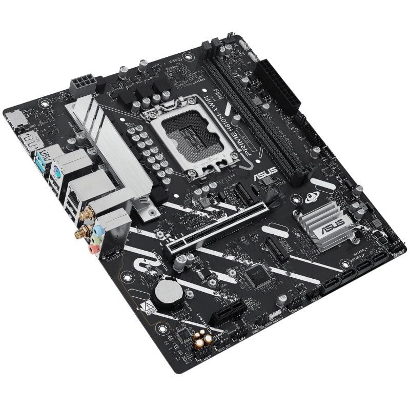 Placa-mãe Asus PRIME H810m-a WIFI Socket 1851 / DDR5 / PCIe 4.0 / Micro ATX