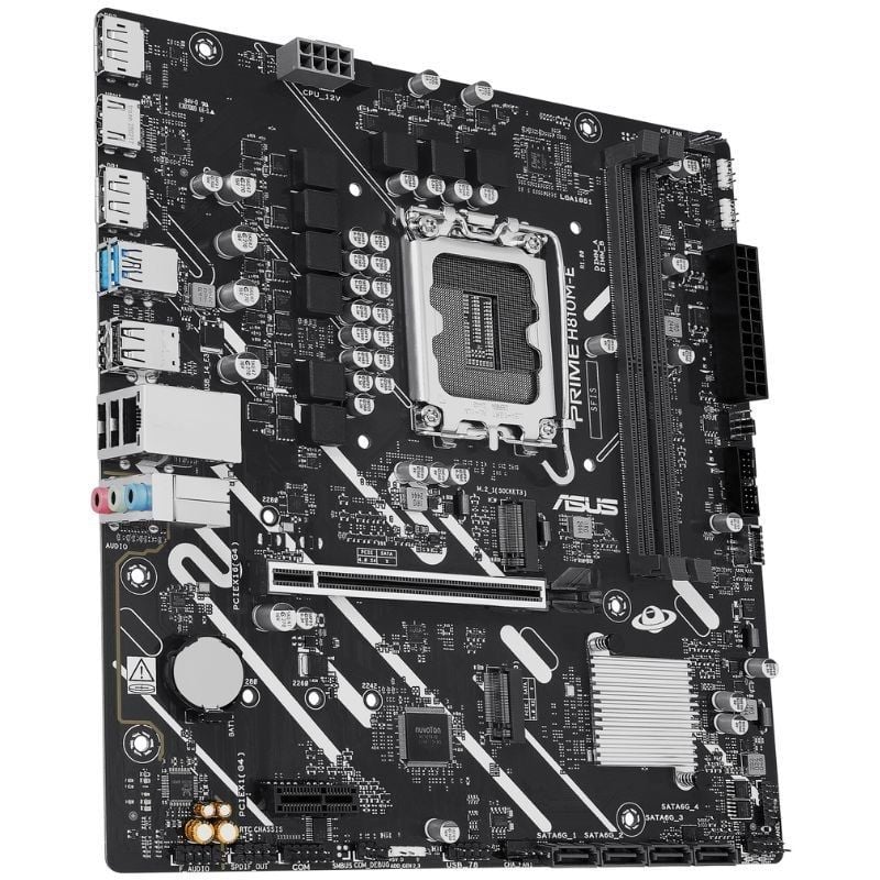 Asus Prime H810m-e-csm / Soquete 1851 / DDR5 / PCIe 4.0 / Placa-mãe Micro ATX