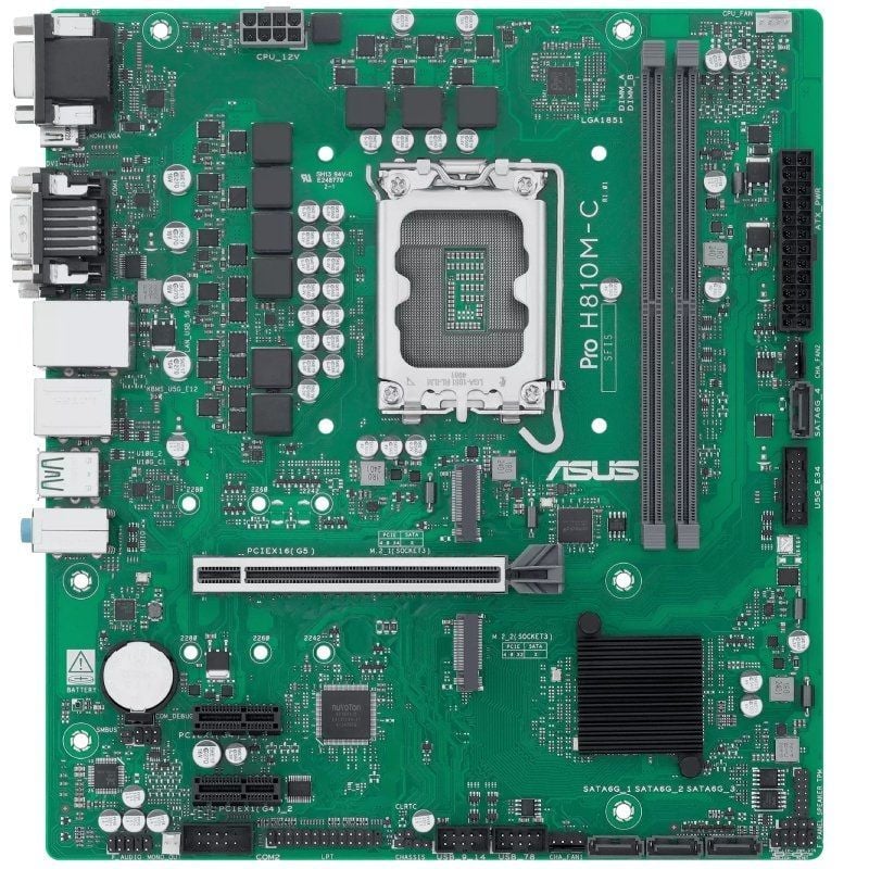 Placa-mãe Asus PRIME H810m-c-csm Soquete 1851 / Micro ATX