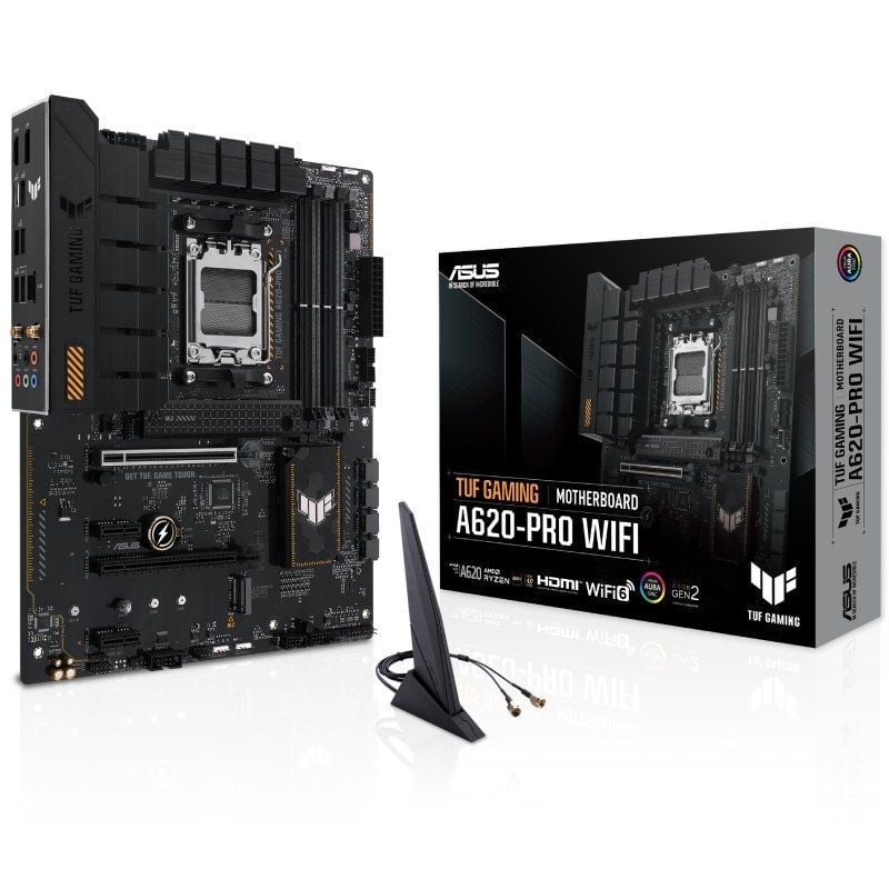 Placa-mãe Asus TUF GAMING A620-pro WIFI Soquete AM5 / DDR5 / PCIe 4.0