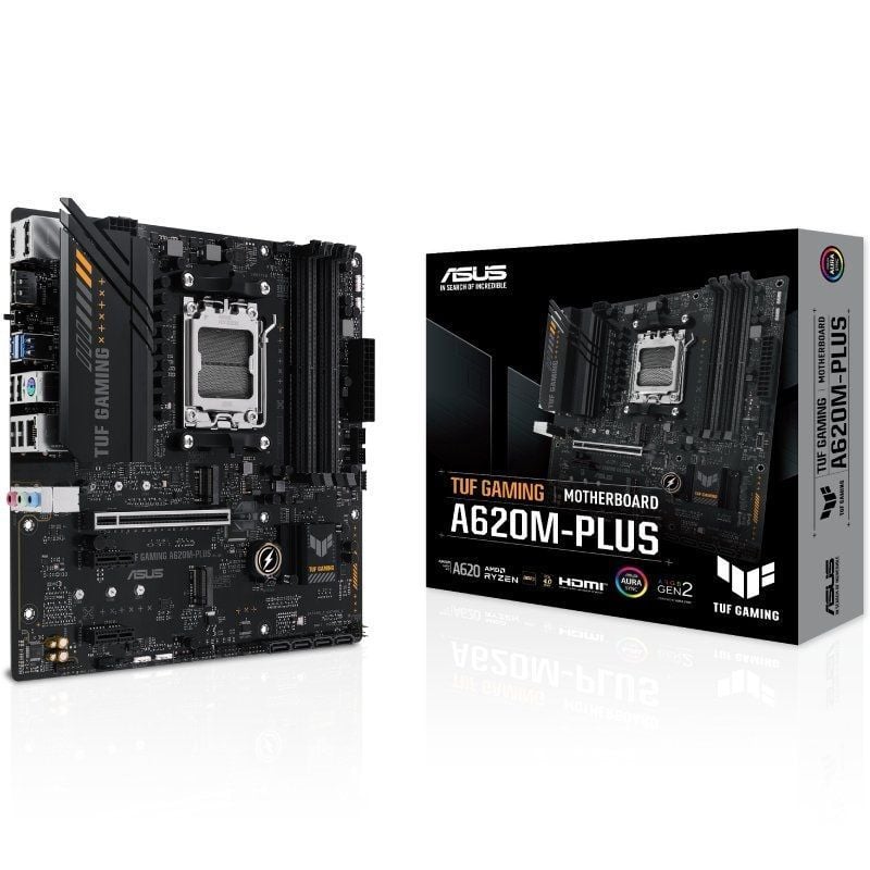 Placa-mãe Asus TUF GAMING A620m-plus Soquete AM5 / Micro ATX