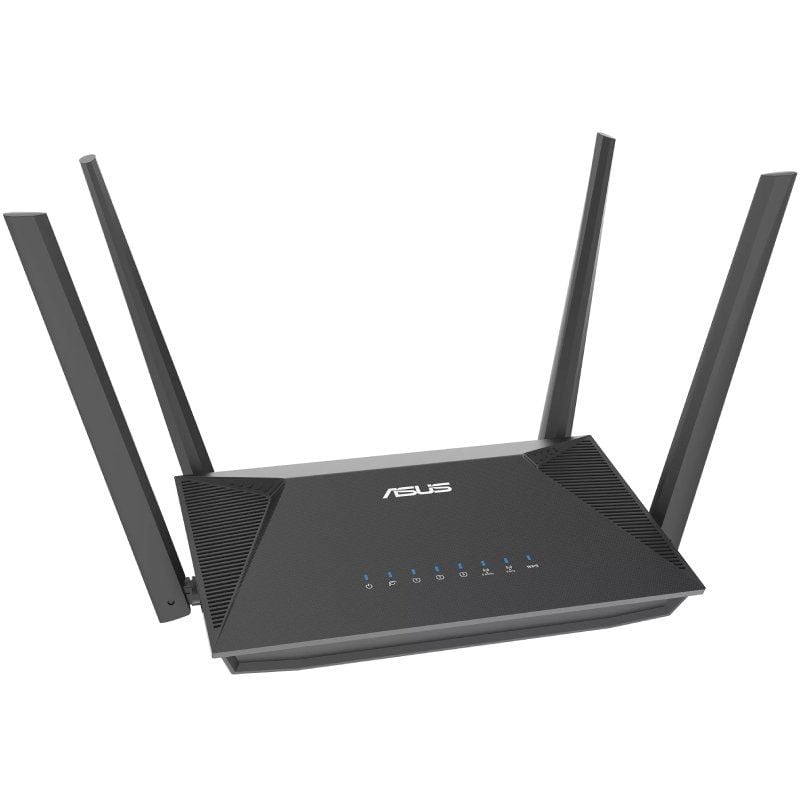 Router sem Fios Asus Rt-ax52 Pro / Wifi 6 / 3000mbps / 2.4ghz 5ghz / 4 Antenas / Wifi 802.11ax / Ac…