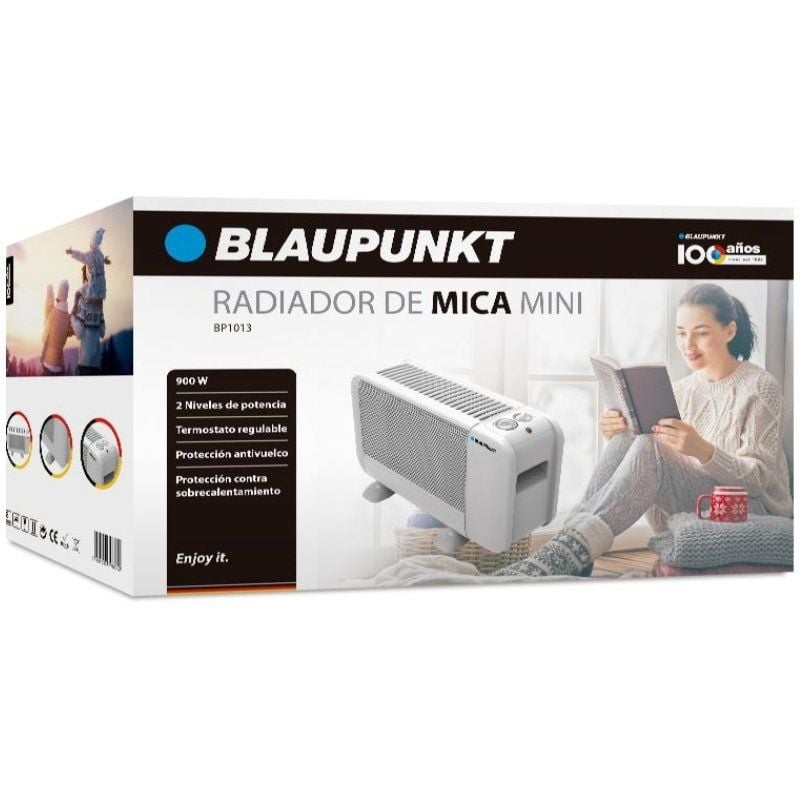 Mini Radiador de Mica Blaupunkt BP1013 / 900W
