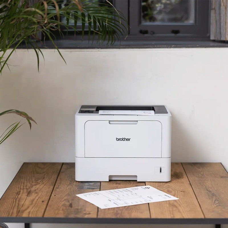 Impressora Laser Monocromática Duplex Brother Hl-l5210dn / Branco