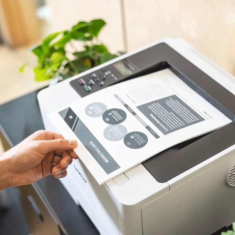 Impressora Laser Monocromática Brother Hl-l5210dw Wifi / Duplex / Branco