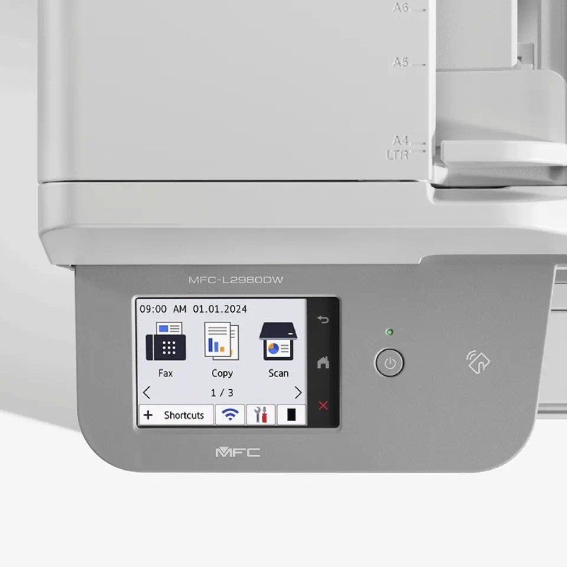 Multifunções Laser Monocromática Brother Mfc-l2980dw Wifi / Fax / Duplex / Branco