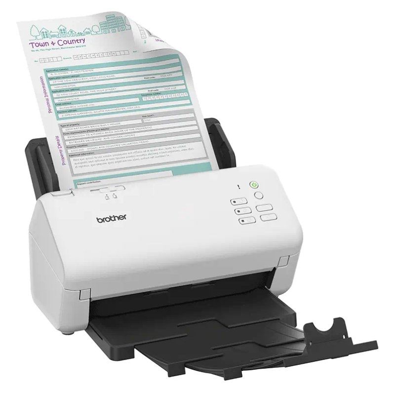Scanner de Documentos Brother Ads-4300n com ADF / Alimentador de Documentos Duplex