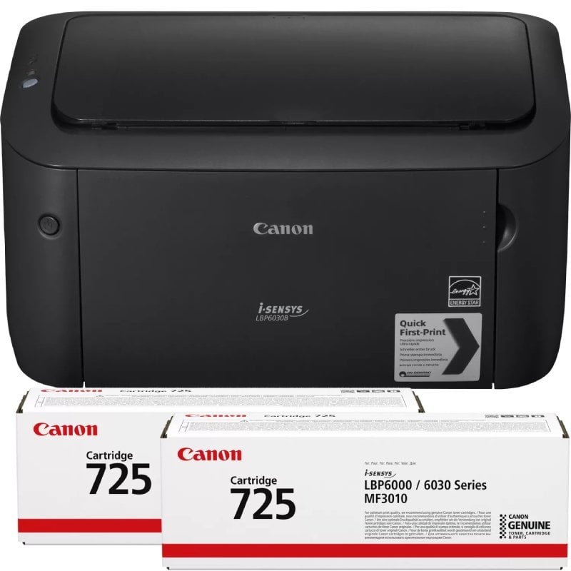 Impressora a Laser Monocromática Canon I-sensys LBP6030B / Preta