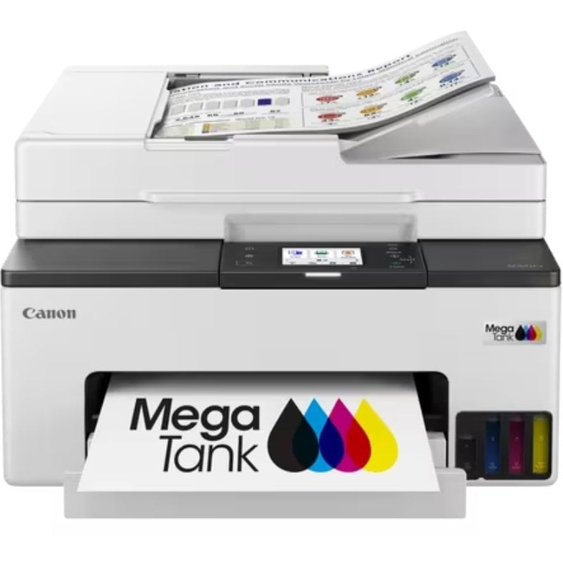 Multifunções Recarregável Canon MAXIFY GX2051 Megatank Wifi / Fax / Branco