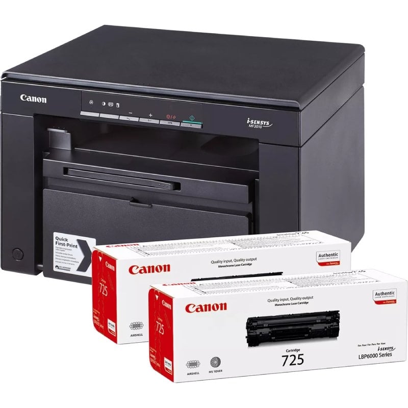 Multifunções Laser Monocromática Canon I-sensys MF3010 / Preto