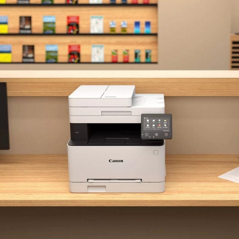 Multifunções Laser a Cores Canon I-sensys MF657CDW Wifi / Fax / Duplex / Branco