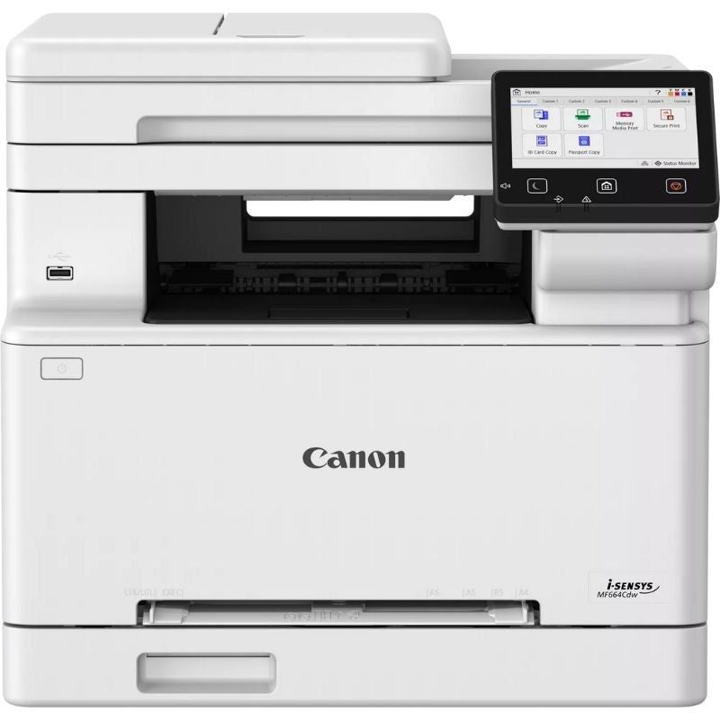 Multifunções Laser a Cores Canon I-sensys MF664CDW Wifi / Duplex / Branco