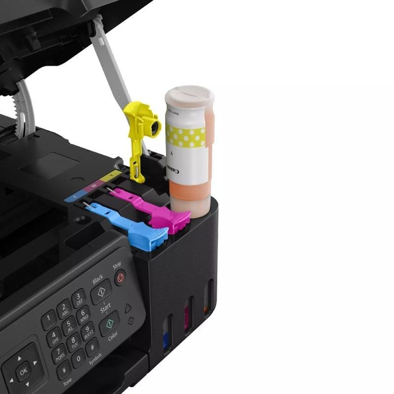 Multifuncional Recarregável Canon PIXMA G4570 Megatank / Wi-fi / Fax / Preta