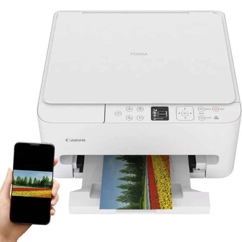 Canon PIXMA Ts6550i Multifunções Fotografia Canon PIXMA Ts6550i Wifi / Duplex / Branco