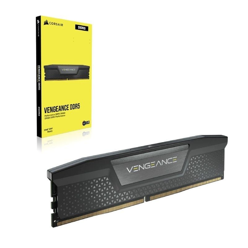 Memória RAM Corsair Vengeance RGB 2 X 32GB / DDR5 / 5200MH / 1.25v / CL40 / DIMM