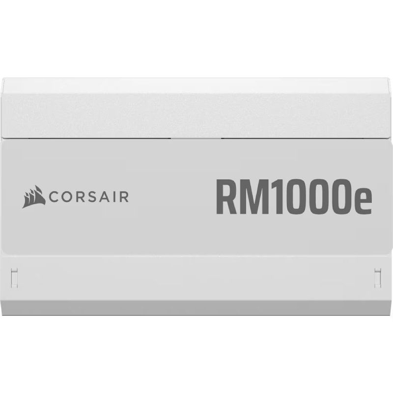 Fonte de Alimentação Corsair RM1000 / 1000W / Ventoinha de 12cm / Cybenetics Gold / Branco