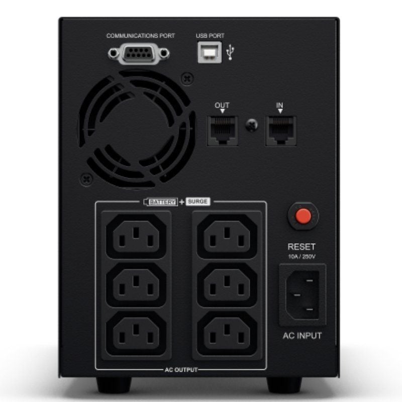 UPS Cyberpower Interactive Line VALUE2200EILCD / 2200va-1320w / 6 Saídas / Formato Torre