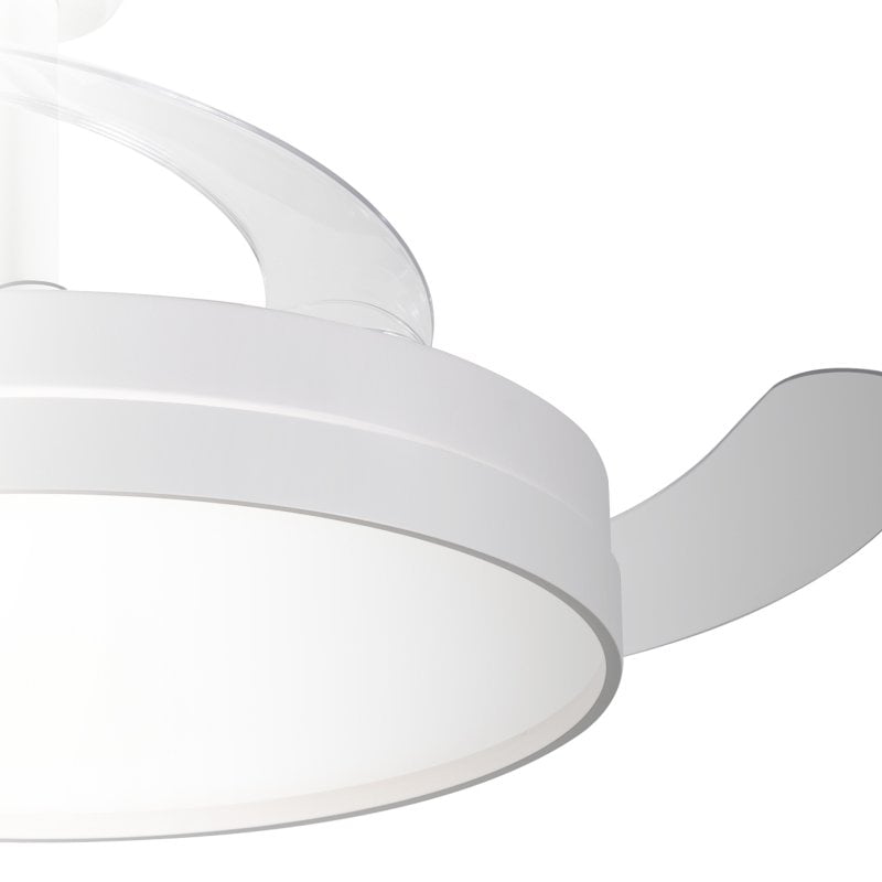 Ventilador de Teto de Lâminas Retrácteis Daewoo DW5008 / 30W / 3 Lâminas / 6 Velocidades