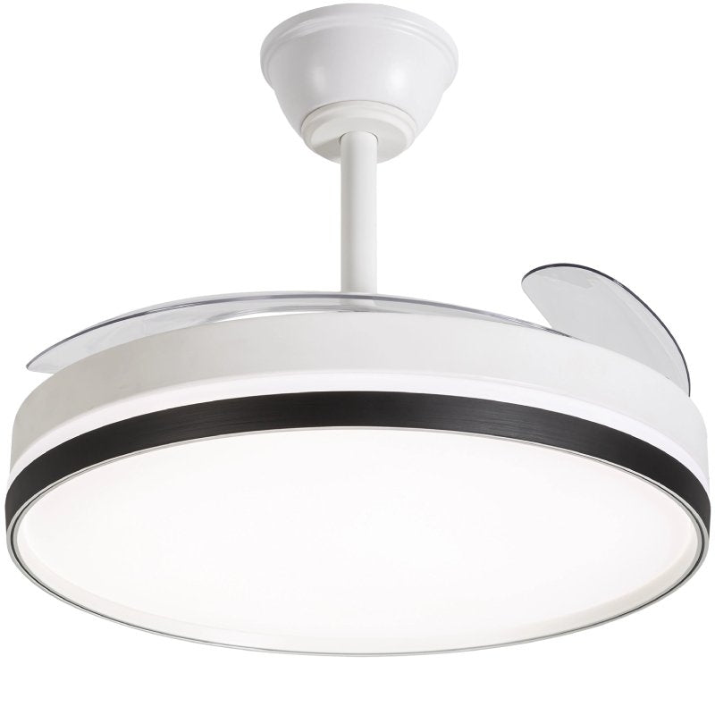 Ventilador de Teto Daewoo com Pás Retrácteis DW5009 / 30W / 3 Pás / 6 Velocidades