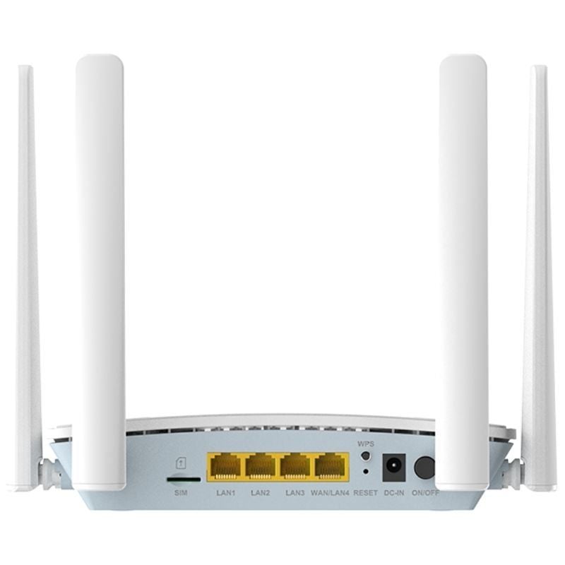 Router sem Fios 4G D-link G403C / e 300mbps / 2.4ghz / 4 Antenas 5dbi / Wifi 802.11n / G / B